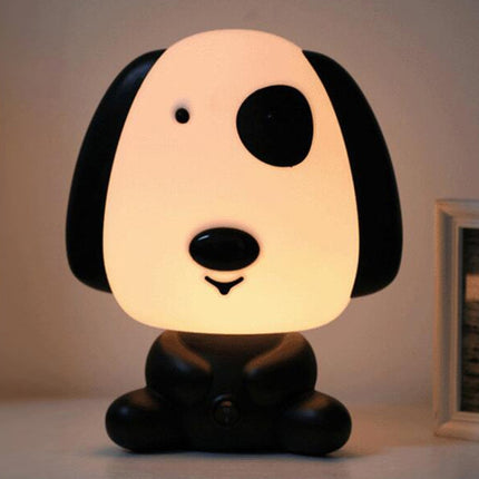 Baby Bedroom Lamps Night Light Cartoon Pets Pvc Plastic Sleep Led Kid Lamp Bulb panda(US)-garmade.com