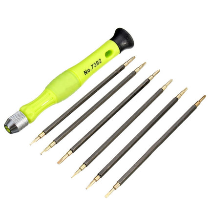 7 in 1 Portable Screwdriver Kit Set Chrome Vanadium Alloy Steel Professional Repair Hand Tools Set-garmade.com