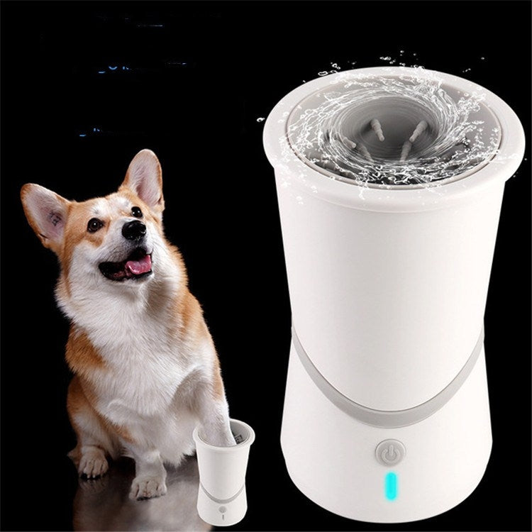 HS-XJB01 USB Rechargeable Pet Automatic Electric Dog Foot Washing Cup-garmade.com