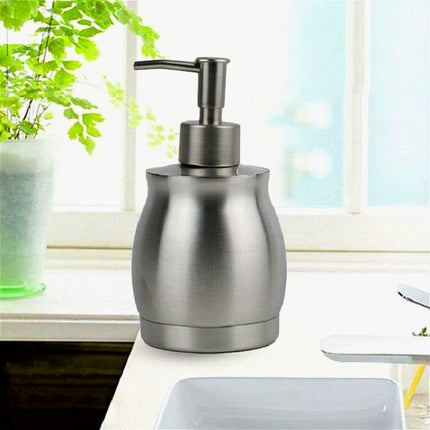 Stainless Steel Lotion Bottle Hand Soap Dispenser Hand Sanitizer Bottle-garmade.com