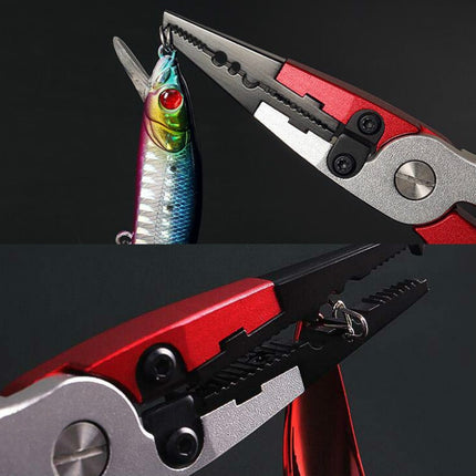Fish Control Fish Catch Fish Lure Clamp Fish Pliers, Style:Luya Pliers(Blue)-garmade.com