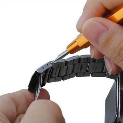10 PCS Watch Repair Tool Strap Installation and Removal Tool Strap Link Pin Spring Bar Remover, Random Style Delivery-garmade.com