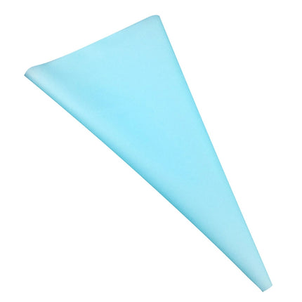 4 in 1 Silicone Icing Piping Cream Pastry Bag Nozzle DIY Cake Decorating Tools Set(EVA Bag Blue 4 Mixed)-garmade.com