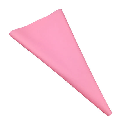 4 in 1 Silicone Icing Piping Cream Pastry Bag Nozzle DIY Cake Decorating Tools Set(EVA Bag Pink 4 Mixed)-garmade.com