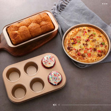 5 in 1 Cake Mould Pizza Bakeware Home Pastry Biscuit Bread Baking Tool Set-garmade.com