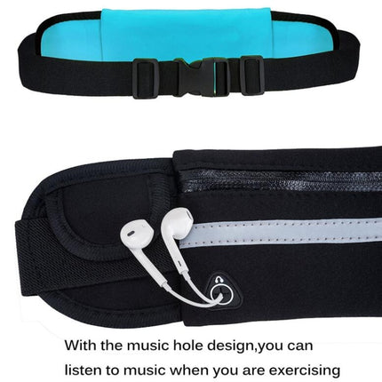 5 PCS Kettle Pockets Outdoor Sports Mobile Phone Pockets Waist Bag(Sky Blue)-garmade.com