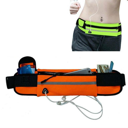 5 PCS Kettle Pockets Outdoor Sports Mobile Phone Pockets Waist Bag(Orange)-garmade.com