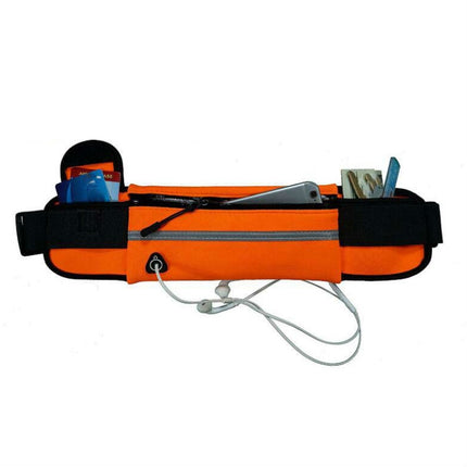 5 PCS Kettle Pockets Outdoor Sports Mobile Phone Pockets Waist Bag(Orange)-garmade.com