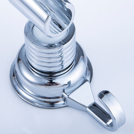 3 PCS Suction Cup Shower Seat Bathroom Shower Bracket Hook(Silver)-garmade.com