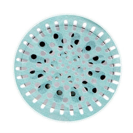 100 PCS Disposable Hair Anti-blocking Floor Drain Pool Filter Sewer Hair Filter Sticker, Specification:10cm(Green)-garmade.com