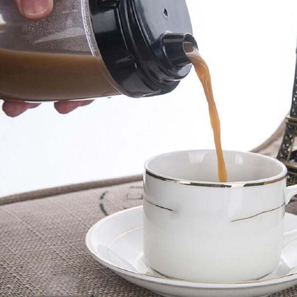 Coffee Milk Shake Electric Stirring Cup Simple Shake Cup, Capacity:350ml(Black)-garmade.com