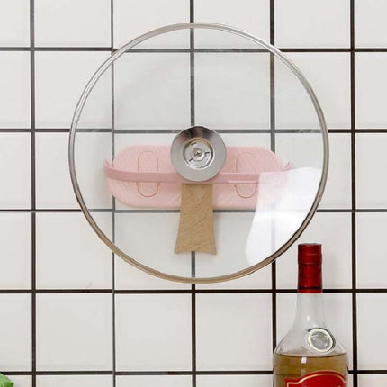 Bathroom Bath Ball Slippers Rack Wall-mounted Drain Storage Rack(Color Random Delivery)-garmade.com