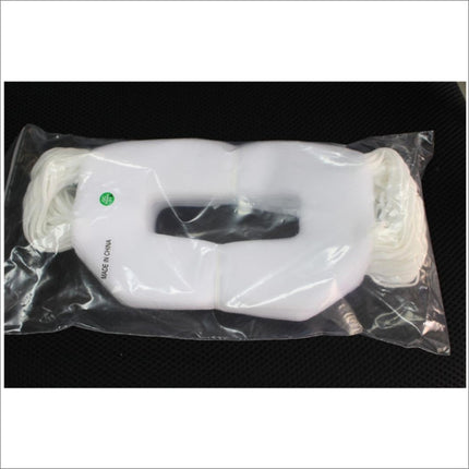 100 PCS Protective Hygiene Eye Mask White Disposable Eyemask for Virtual Reality Glasses-garmade.com