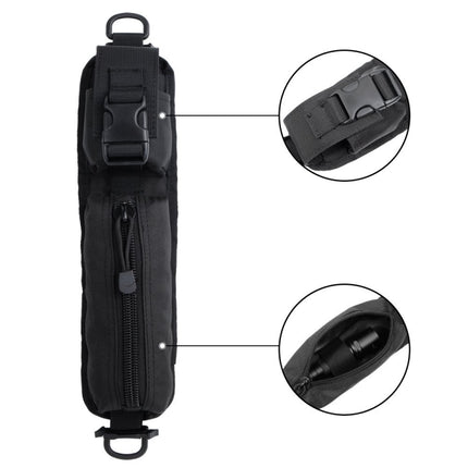 Outdoor Sports Backpack Shoulder Strap Phone Bag Sundry Kit, Size:One Size(Black)-garmade.com