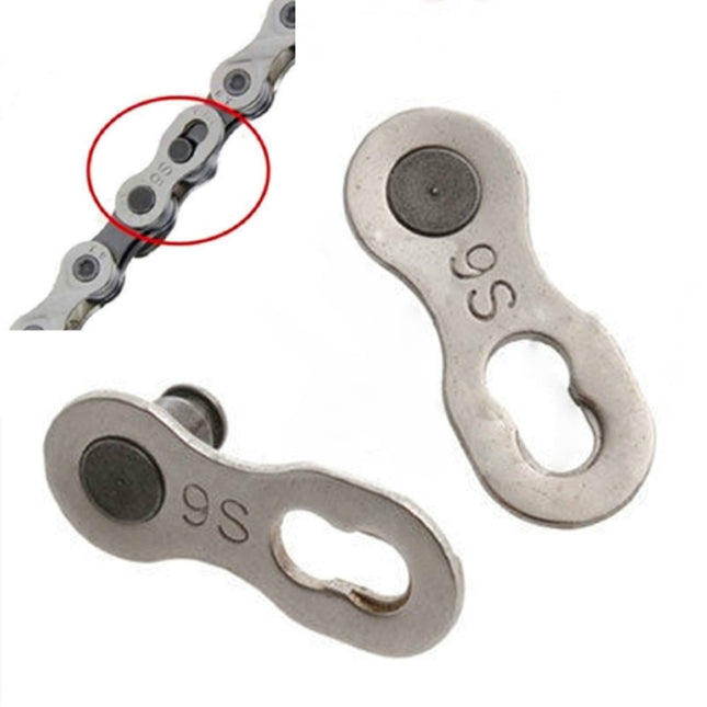 3 Pairs Bicycle Chain Magic Buckle Chain Joint, Model:KM- 9 Speed-garmade.com