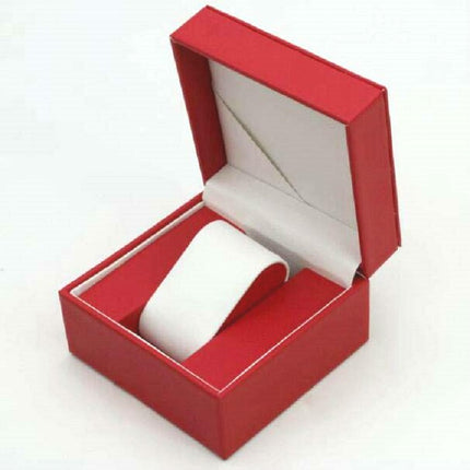 2 PCS Flip Watch Box Bracelet Gift Packaging Storage Box(Red)-garmade.com