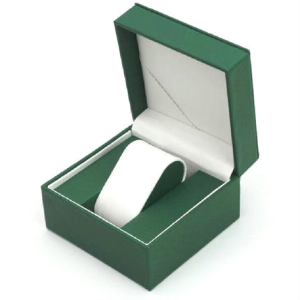 2 PCS Flip Watch Box Bracelet Gift Packaging Storage Box(Green)-garmade.com