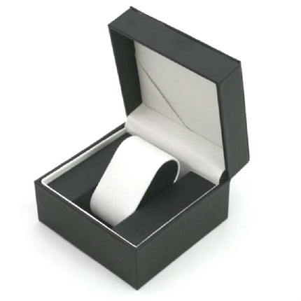 2 PCS Flip Watch Box Bracelet Gift Packaging Storage Box(Black)-garmade.com