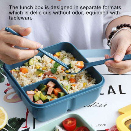 Lunch Box Simple Sealed Leak-proof Compartment Lunch Box, Color:Color Random Delivery-garmade.com