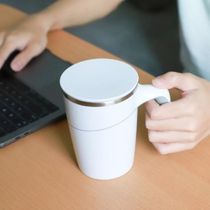 Creative Suction Cup Does not Pour Cup Office Mug(Green)-garmade.com