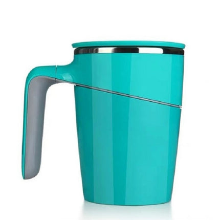 Creative Suction Cup Does not Pour Cup Office Mug(Green)-garmade.com