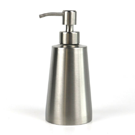 SH104 350ml Stainless Steel Dish Washing Liquid Bottle Hand Sanitizer Bottle Manual Soap Dispenser-garmade.com