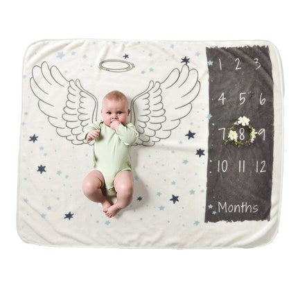 100x72cm Newborn Photography Blanket(Wing)-garmade.com