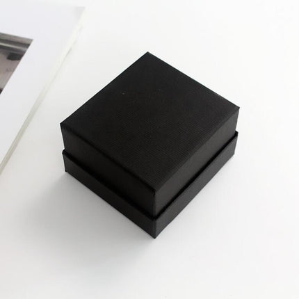 20 PCS Watch Box Decoration Paper Gift Box Bracelet Box(Black)-garmade.com