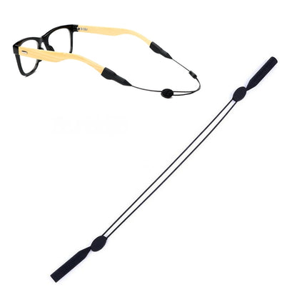 2 PCS Adjustable Glasses Lanyard Sports Glasses Non-slip Ear Hook Cover, Size:30cm for Adult-garmade.com