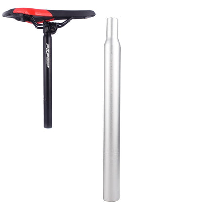FMFXTR Aluminum Alloy Mountain Bike Extended Seat Post, Specification:25.4x350mm(Silver)-garmade.com