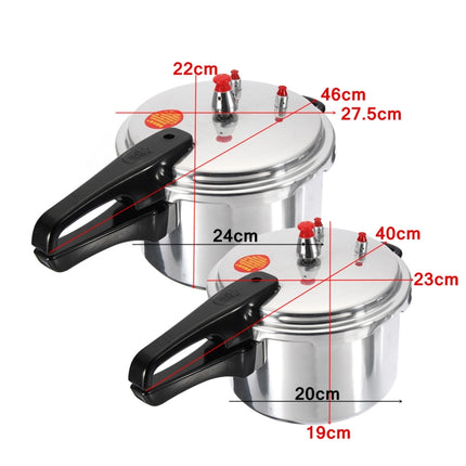 Household Aluminum Pressure Cooker Electric Pressure Cooker Suitable for Gas Stove, Type:20cm Single Use Bottom-garmade.com