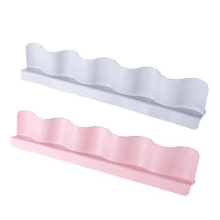 Home Kitchen Sucker Type Splash Guard Flap Kitchen Tool Water Separator(Pink)-garmade.com