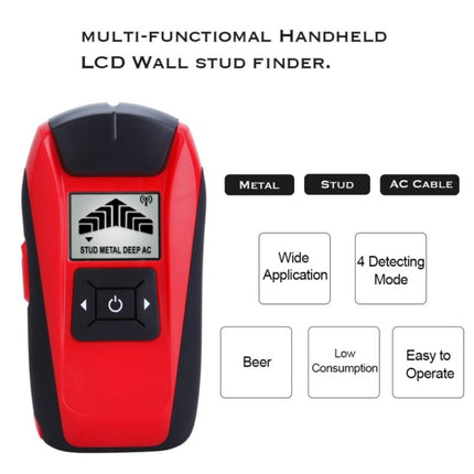 G120 Metal Wood Cable Wire Reinforced Tester Multifunctional Wall Metal Detection Instrument-garmade.com