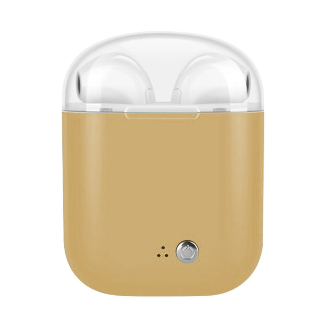 I7s Binaural Wireless Bluetooth Headset TWS Earphone with Charging Bin Plating-garmade.com