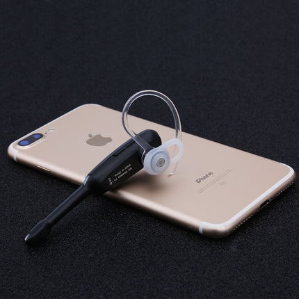 CIRCE Wireless Bluetooth Earphone with Microphone Handsfree Stereo Ear Hook Headset for Xiaomi iPhone Mobile Phone(Black Silver)-garmade.com