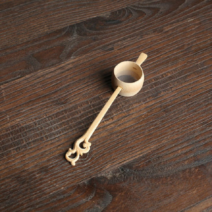 Bamboo Woven Creative Filter Reusable Filter Tea Colander Gadget, Style:Poplar Tea Leak-garmade.com