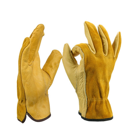 2 Pairs Motorcycle Gloves Riding Gloves Garden Labor Protection Safety Gloves, SIZE:M-garmade.com