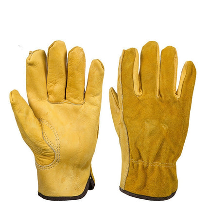 2 Pairs Motorcycle Gloves Riding Gloves Garden Labor Protection Safety Gloves, SIZE:M-garmade.com