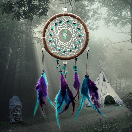 Creative Ethnic Style Hand-Woven Crafts Dream Catcher Home Car Wall Hanging Decoration-garmade.com