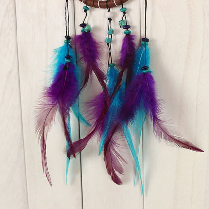 Creative Ethnic Style Hand-Woven Crafts Dream Catcher Home Car Wall Hanging Decoration-garmade.com