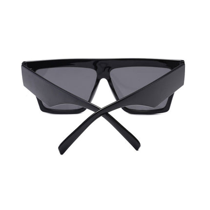 Women Oversized Square Frame Sunglasses Gradient Shades Sun Glasses(C5)-garmade.com