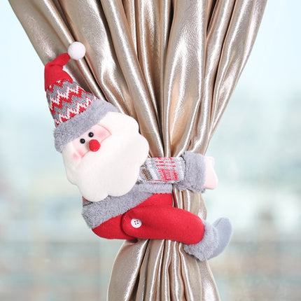 Home Decor Christmas Cartoon Doll Curtain Buckle(Santa Claus)-garmade.com