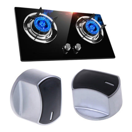 Gas Stove Knob Switch Metal Button Lighter Handle Gas Stove Accessories(8mm 45 Degrees)-garmade.com