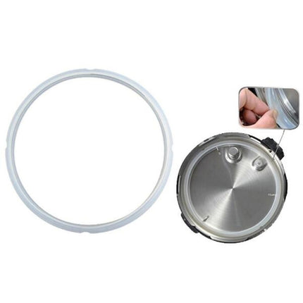 Silicone Gasket Pot Side Seal Electric Pressure Cooker Replacement Parts(Size：22x24cm)-garmade.com