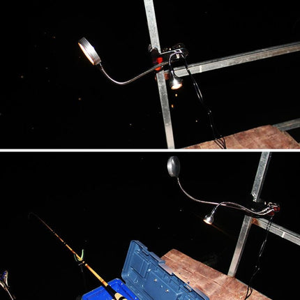Raft Fishing Lights Night Fishing LED Lure Lights Pull Bait Lights, Style:Pole Light-garmade.com