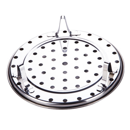 Multifunctional Waterproof Shelf Steaming Tray Stainless Steel Steaming Grid Cage Steaming Sheet Steaming Rack, Color:22cm-garmade.com