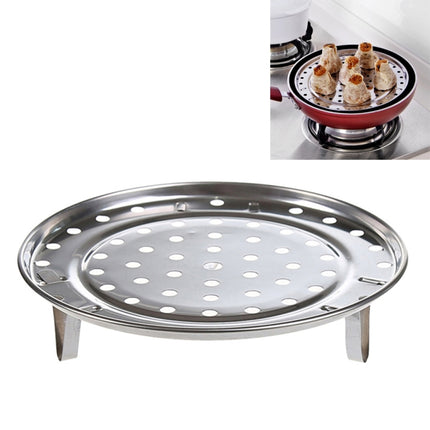 Multifunctional Waterproof Shelf Steaming Tray Stainless Steel Steaming Grid Cage Steaming Sheet Steaming Rack, Color:26cm-garmade.com