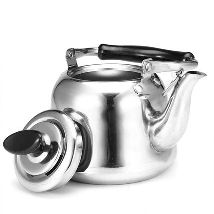 Stainless Steel Whistle Kettle for Induction Cooker Home Classical Piano Sound Singing Pot without Magnetic Heat, Capacity:2L-garmade.com