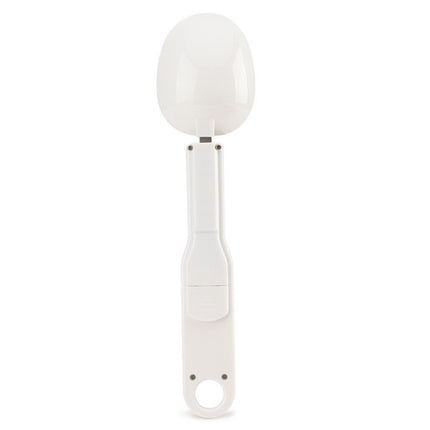 Digital LCD Kitchen Food Weight Measurement Professional Electronic Scale Spoon Scale(White)-garmade.com