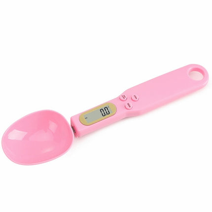 Digital LCD Kitchen Food Weight Measurement Professional Electronic Scale Spoon Scale(Pink)-garmade.com